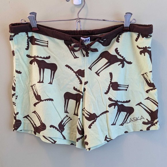 XL Drawstring boxer shorts with moose motif - Picture 2 of 2